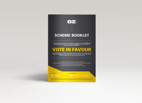 Oz Minerals: Scheme Book